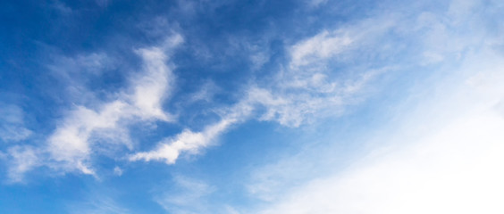 Panorama cloud and sky