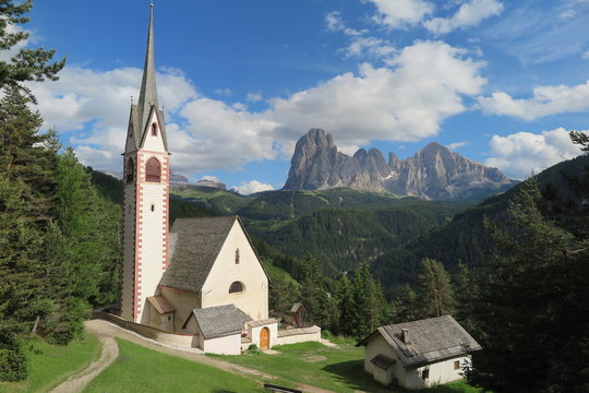 St.Jakobskirche in Gröden, Südtirol