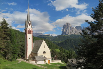 St.Jakobskirche in Gröden, Südtirol