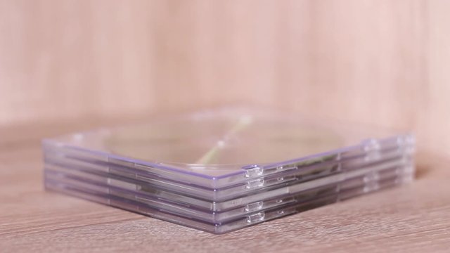Taking CD from the pile