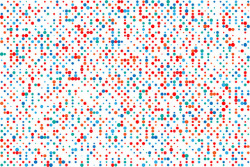 Fototapeta na wymiar Blue and red Concept Texture Pixels. Pixel Abstract Mosaic Design Background. Vector illustration.