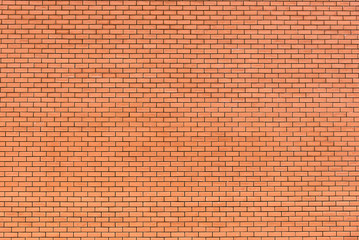 Background from an orange brickwall