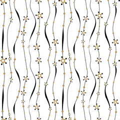 Christmas seamless pattern with stars