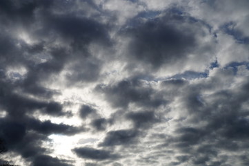 Obraz premium Wolken am Himmel