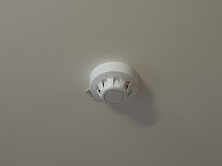 Smoke detector ceiling mounted