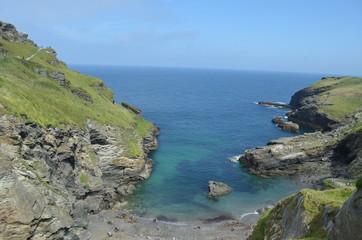 Tintagel Beach Sea