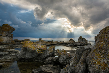 Dramatische Landschaft Schweden