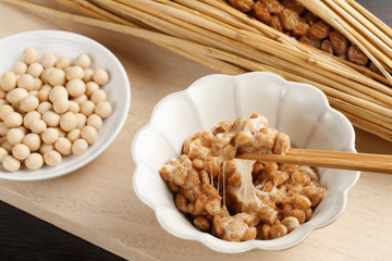 Natto, Fermented Soy Beans - 180340897