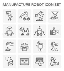 robot vector icon