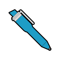 pen supply isolated icon vector illustration design