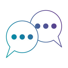 speech bubble isolated icon vector illustration design