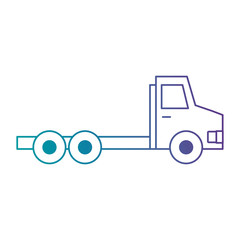 delivery truck isolated icon vector illustration design