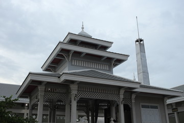 Fototapeta na wymiar Wat Nang Ratchawihan Local Temple, Bangkok Thailan
