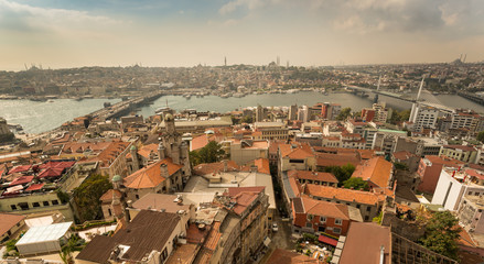 Fototapeta na wymiar Panorama von Istanbul, Türkei