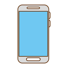 smartphone device isolated icon vector illustration design