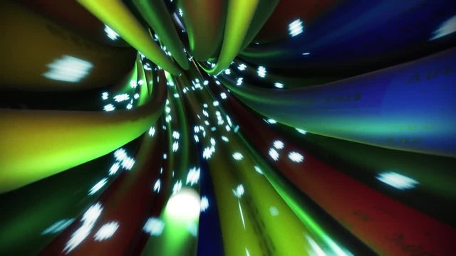 Wires cables hash tag fly through data internet tweet internet hashtag # 4k