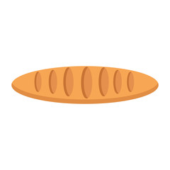 delicious bread isolated icon vector illustration design