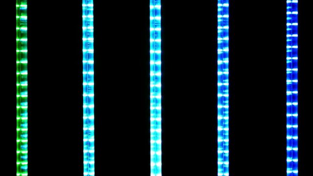 Hintergrundeffekt LED-Stripes