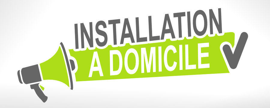 installation &agrave; domicile sur m&eacute;gaphone