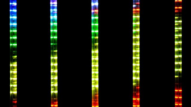 Hintergrundeffekt LED-Stripes