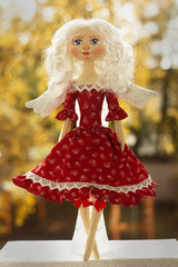 Hand sewing doll, angel, princess.