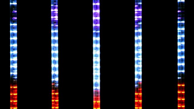 Hintergrundeffekt LED-Stripes