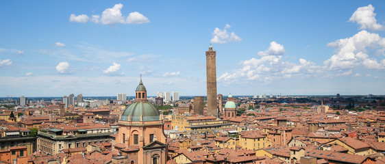 View on the historic center of Bologna, Italy - 180350278