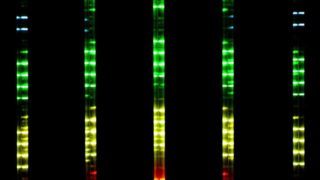 Hintergrundeffekt LED-Stripes