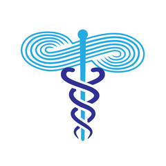 Respiratory Therapy Medical Symbol Icon - for RRT, RT or CRT