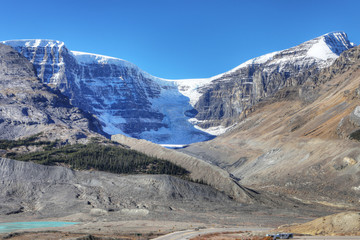 Dome Glacier in Jasper National Park, Canada