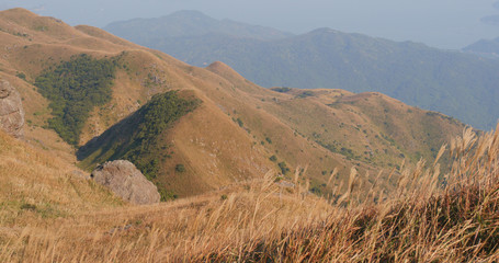 Sunset peak in Hong Kong