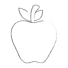 apple fresh isolated icon vector illustration design