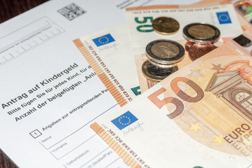 antrag auf kindergeld