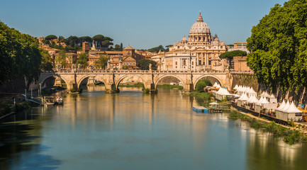Obraz na płótnie Canvas Views of Rome, the eternal city, capital of Italy
