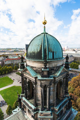 Naklejka premium tower of Berlin Cathedral (Berliner Dom)
