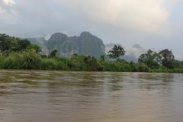 river and mountain