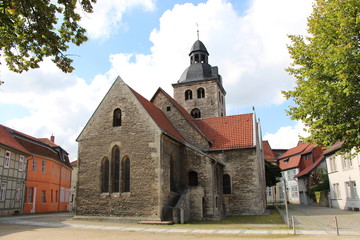 Fototapeta na wymiar Stadtkirche Königslutter St. Sebastian und Fabian