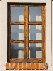 Obraz premium Historical countryside window