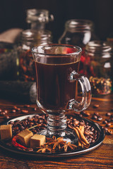 Cup of Coffee with Oriental Spices.