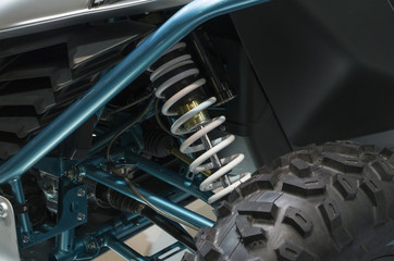 Shock absorber of an off road car