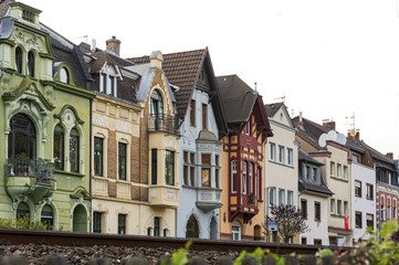 Fototapeta premium Street in Koenigswinter, Germany