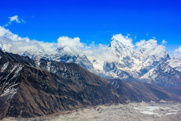 Sagarmatha National Park in the Nepal Himalaya.
