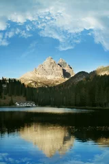 Foto op Plexiglas Three Peaks of Lavaredo Dolomites © vali_111