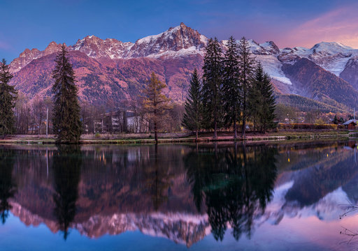 La ville de Chamonix-Mont-Blanc