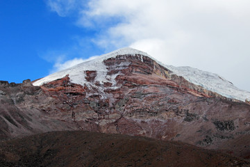 Chimborazo volcano, high andes, Ecuador South America