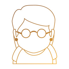 cute grandmother avatar character vector illustration design
