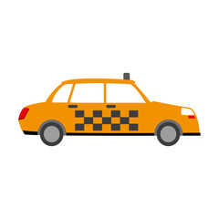Fototapeta na wymiar Taxi cab vehicle icon vector illustration graphic design
