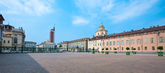 Fototapeta na wymiar History and art in Turin