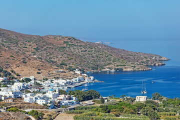 Fototapeta premium Katapola of Amorgos, Greece