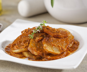 Fried potatoes
